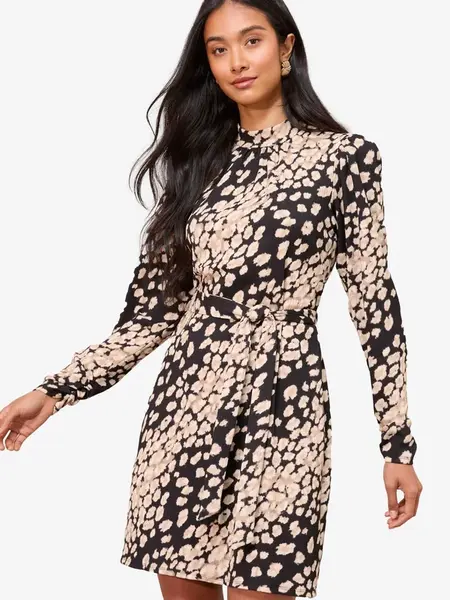 Friends Like These Šaty  svetlobéžová / čierna