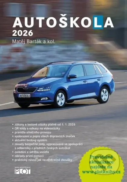 Autoškola 2026 - Matěj Barták - kniha z kategorie Autoškoly