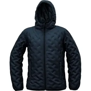 CERVA NEURUM Pánská péřová bunda, černá, velikost XXL