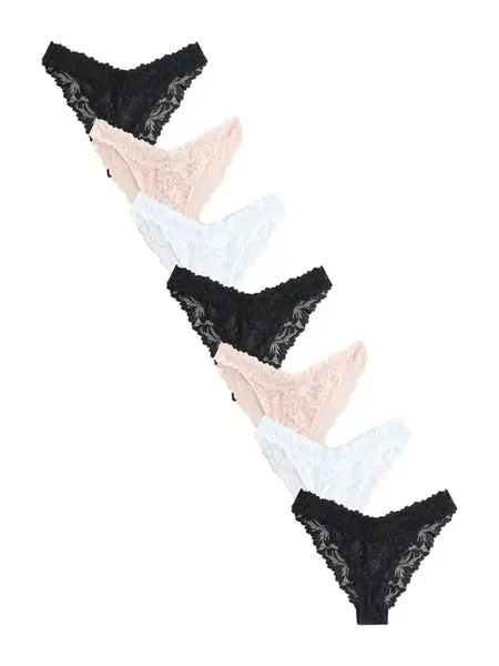 Next Nohavičky  telová / čierna / biela