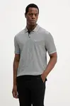 Bavlněné polo tričko Armani Exchange pánské, tmavomodrá barva, XM000995 AF15917