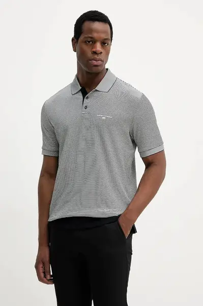 Bavlněné polo tričko Armani Exchange pánské, tmavomodrá barva, XM000995 AF15917
