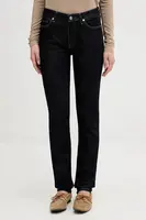 Džíny Tommy Hilfiger dámské, tmavomodrá barva, WW0WW47685