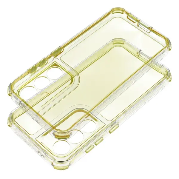 Zadní kryt MATRIX CLEAR Case pro Samsung Galaxy S25+, žlutá