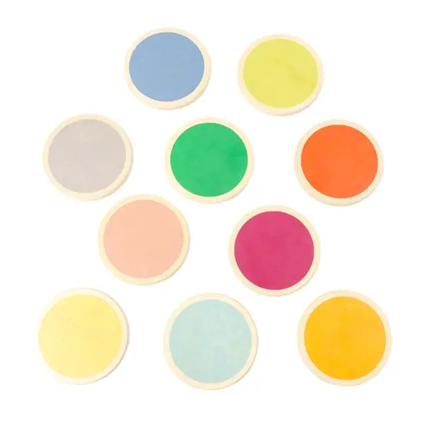 Montessori nášlapné kamene – farby