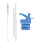 A Little Lovely Company - uzáver, kefka a slamka k antikorovej fľaši - piráti