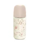 Suavinex Wonderland Skleněná láhev fyziologická SX PRO průtok M 3m+ 240 ml 1 ks liberty růžová