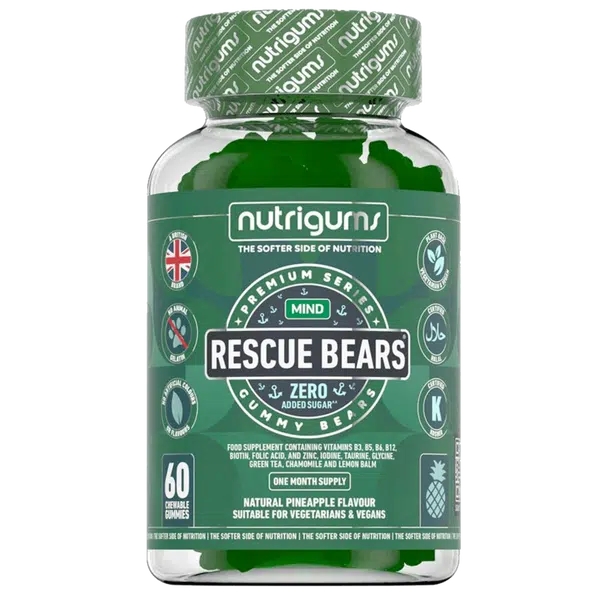 Nutrigums Rescue Bears 60 želé - ananas