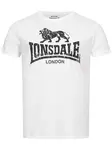LONSDALE Tričko  čierna / biela