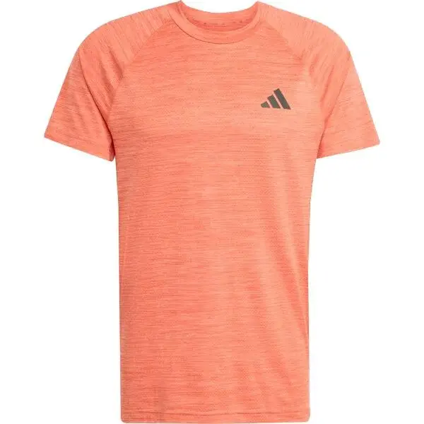 adidas GYM+ TEE Pánské sportovní triko, lososová, velikost XXL