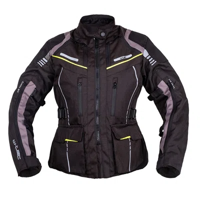 Dámská touringová moto bunda W-TEC Smackton Lady černo-zelená M