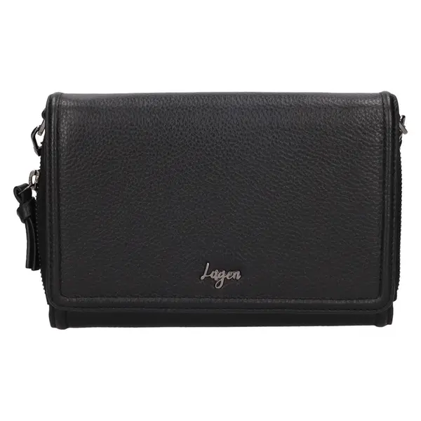Dámská crossbody kabelka s peněženkou Lagen Maredit - černá