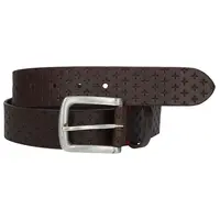 Hnedý kožený pánsky opasok Lerros John