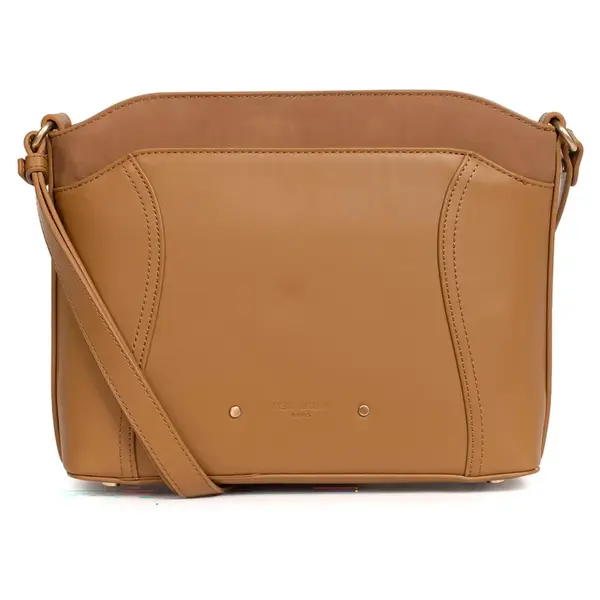 Dámska crossbody kabelka Hexagona Percu, syntetická koža − hnedá