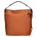 Dámska kožená kabelka The Trend Lotta - koňak