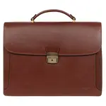 Celokožená pánská aktovka Hexagona Phills - hnedá