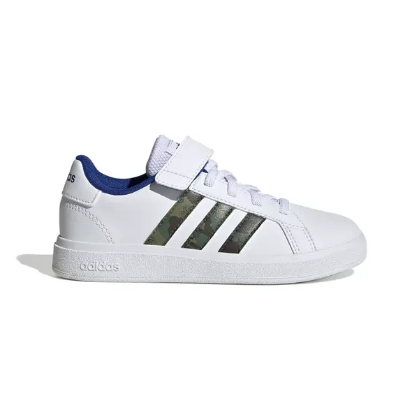 adidas Grand Court Lifestyle Court Elastic Lace and Top Strap Shoes 28,5