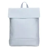 Dámský kožený batoh Italia Jenny - světle modrá