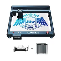 LONGER Laser B1 30W Laser Engraver + Laser Bed + Rotary Roller with Bracket