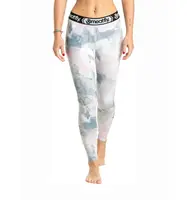 Meatfly dámské termo kalhoty Taro Clouds Pink | Šedá | Velikost S