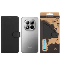 Flipové pouzdro Tactical Field Notes pro Xiaomi Redmi Note 15 Pro+, červená