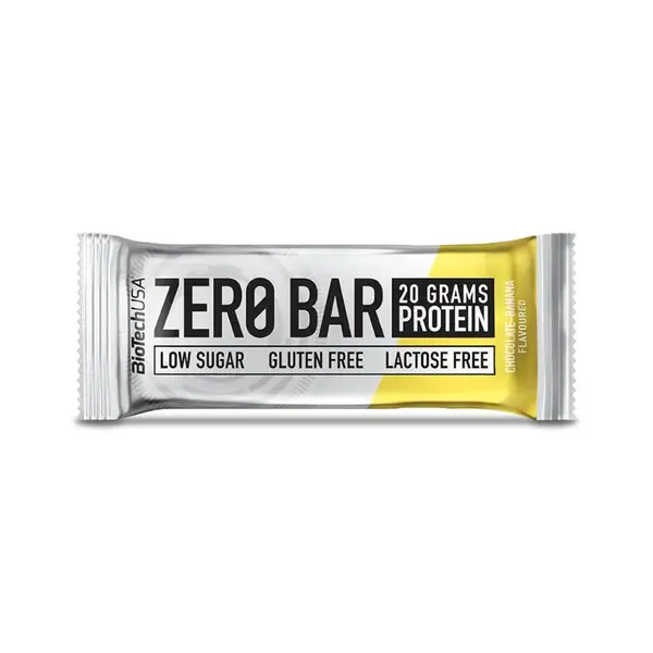 BioTech USA Zero Bar čokoláda-banán 50 g