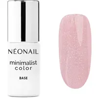 NEONAIL Minimalist Color Base podkladový lak na nehty s použitím UV/LED lampy odstín Shiny Rouge Tone 7.2 ml