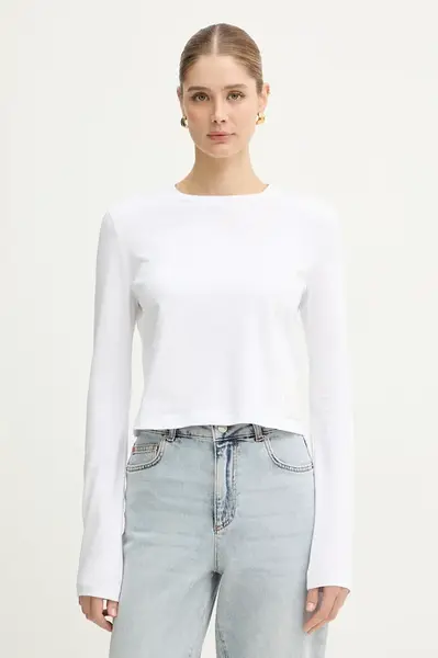 Bavlněné tričko s dlouhým rukávem MAX&Co. MCOELLENI