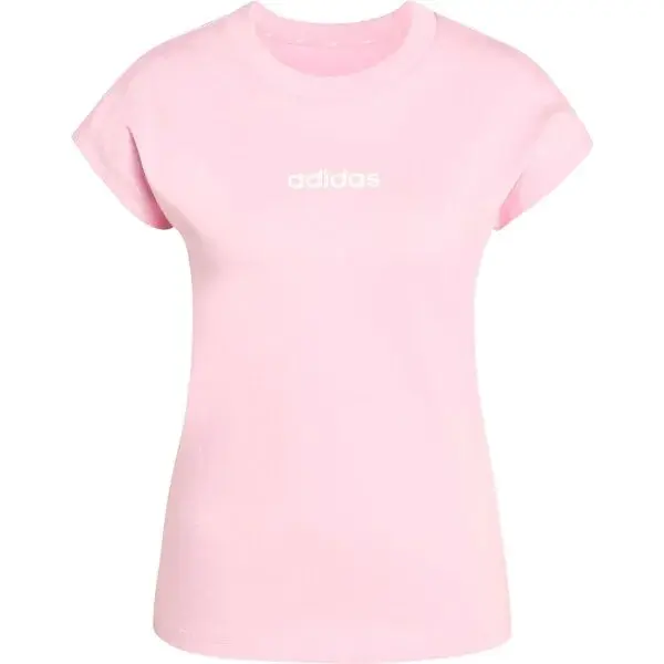 adidas LINEAR SJ TEE W Dámské tričko, růžová, velikost XXL