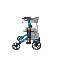 REHAFUND RF-626/N BERLIN chodítko pre seniorov štvorkolesové modré