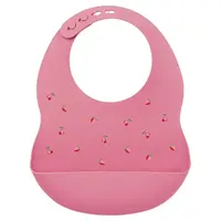 Nattou Bryndák silikonový se zapínáním růžový bez BPA