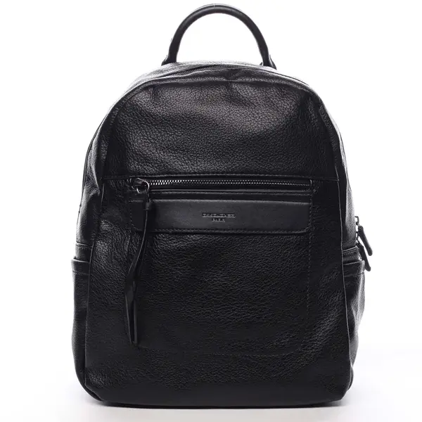 Dámsky batoh čierny - David Jones Pink