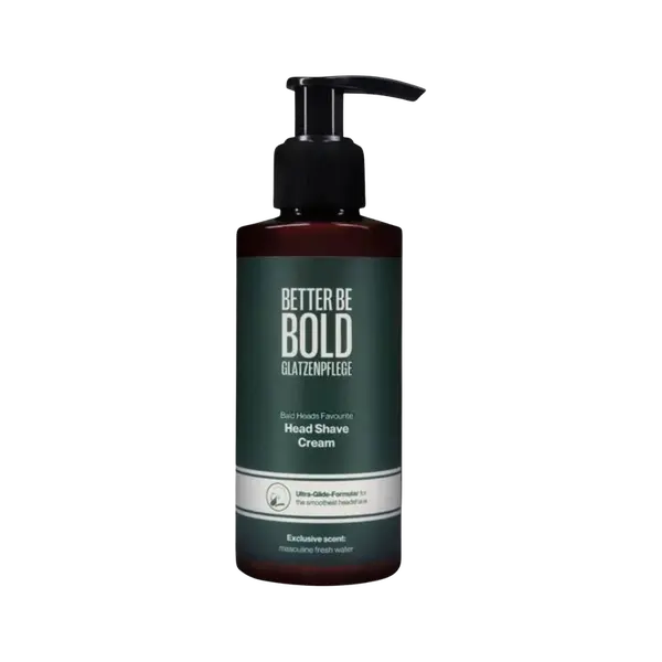 BETTER BE BOLD Krém pro perfektní oholení hlavy 150 ml