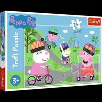 Trefl Puzzle Peppa Pig - Aktivní den / 24 dílků MAXI