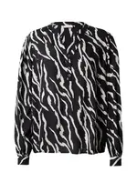 Kaffe Blúzka 'Somia'  čierna / biela