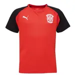 Puma TEAMPACER JERSEY JR Detský futbalový dres, červená, veľkosť