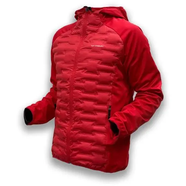 TRIMM ERVI Pánska hybridná bunda, červená, veľkosť XXXL
