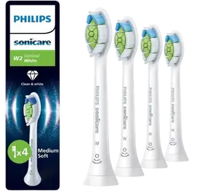 PHILIPS SONICARE Optimal White  HX6064/87, bílé 4 ks