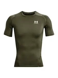 UNDER ARMOUR Funkčné tričko  olivová / biela