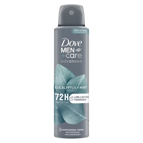 DOVE MEN+CARE Advanced Eucalyptus Antiperspirant sprej 150 ml