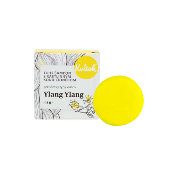 KVITOK Tuhý šampon s kondicionérem pro světlé vlasy Ylang Ylang 25 g
