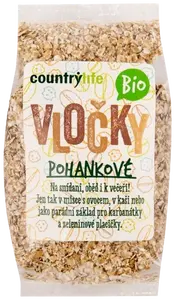 COUNTRY LIFE Vločky pohankové BIO 250 g