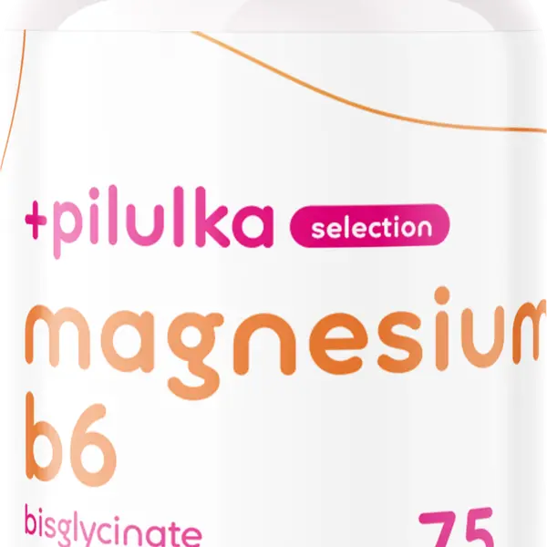 PILULKA SELECTION Magnesium bisglycinát + B6 75 kapslí