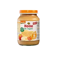 HOLLE Bio Jablko a banán s meruňkami 190 g
