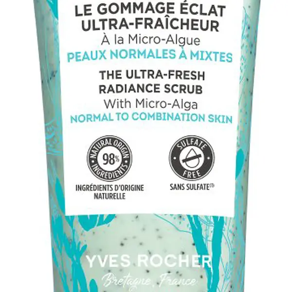 YVES ROCHER Rozjasňující peeling pro svěží pleť 75 ml