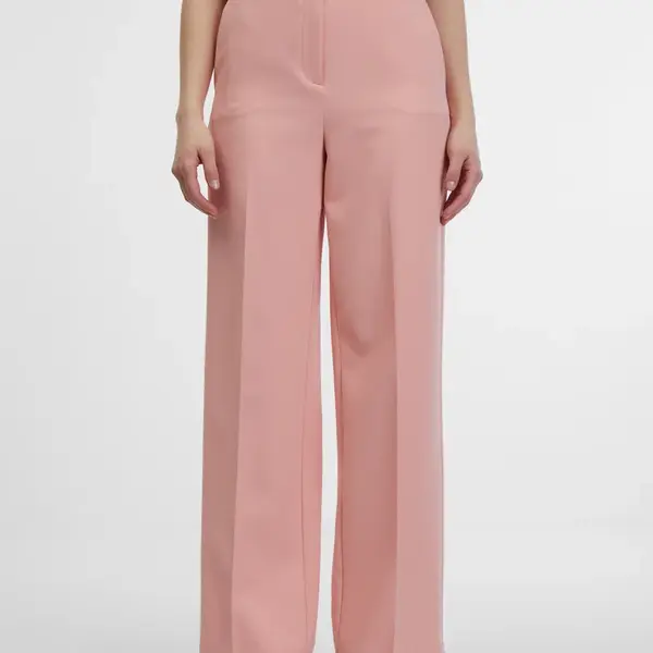 Koralové dámske široké nohavice ORSAY