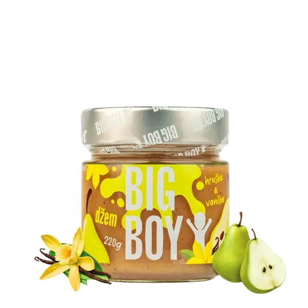 BIG BOY Hruškový džem s vanilkou 220 g