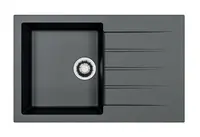 Alveus Cadit - Granitový drez 79x50 cm, Quick-Close, carbon 1149142