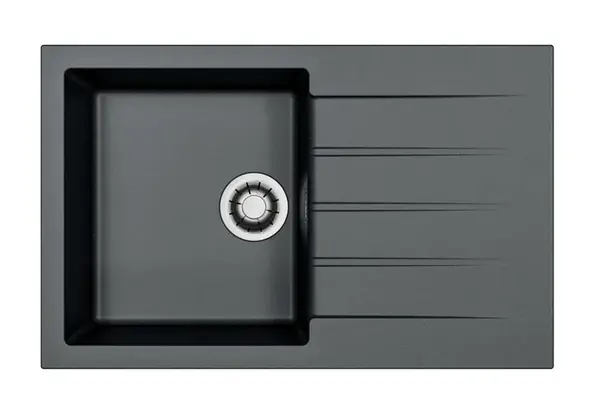 Alveus Cadit - Granitový drez 79x50 cm, Quick-Close, carbon 1149142