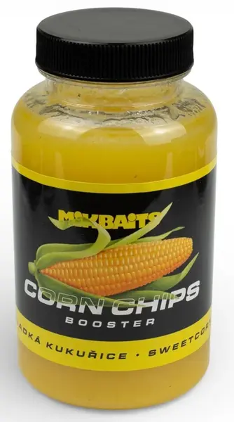 Mikbaits booster corn chips sladká kukurica 250 ml